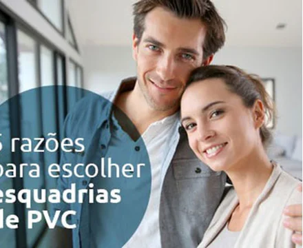 5 razões para escolher esquadrias de PVC