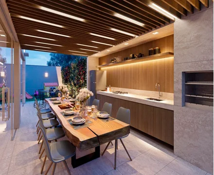Como criar um espaço gourmet aconchegante para sua casa