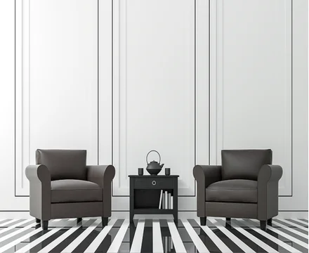 Decoração preto e branco: dicas para se inspirar