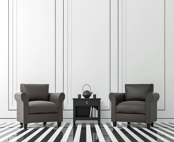 Decoração preto e branco: dicas para se inspirar
