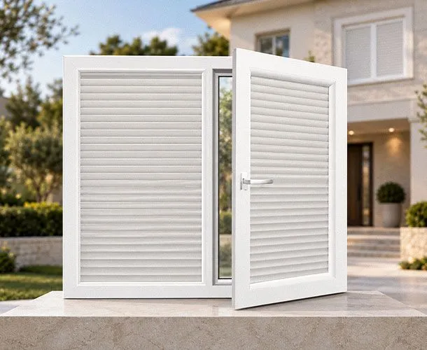 Veneziana em PVC: ventilação e privacidade na fachada